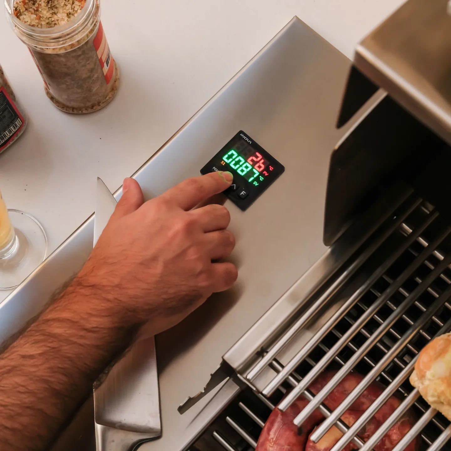 temperatura churrasqueiras